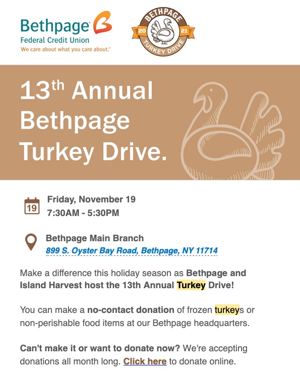 Turkey Drive